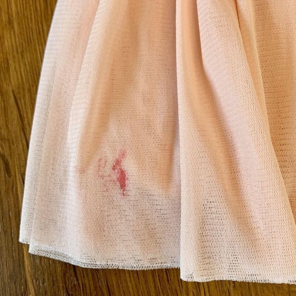 JUNK FOOD Girls Tulle Skirt 2T 2 Pink & Gold Tutu Toddler Girl Soft - Picture 4 of 5
